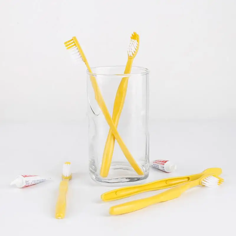 

20/40/60/100pcs New Disposable Hotel Toothbrush Portable Travel Toothbrush With Toothpaste Kit Oral Care Teeth Cleaning Brush