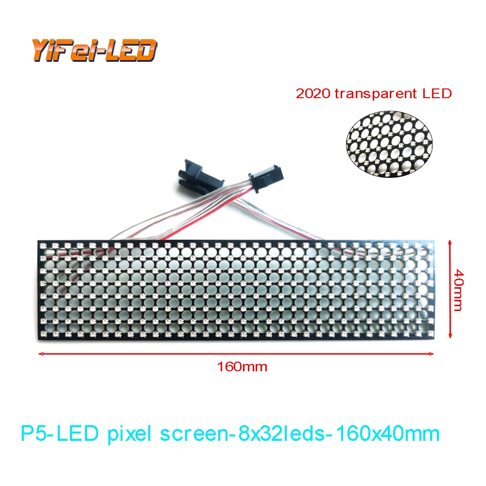 

RGB светодиодный модуль POIUYTO 32x8