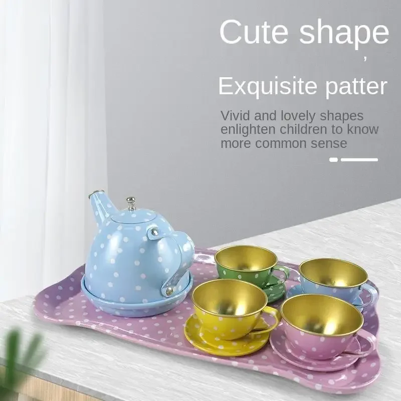 Игровой набор для дома чайный кухонная игрушка мальчиков и девочек утварь посуда