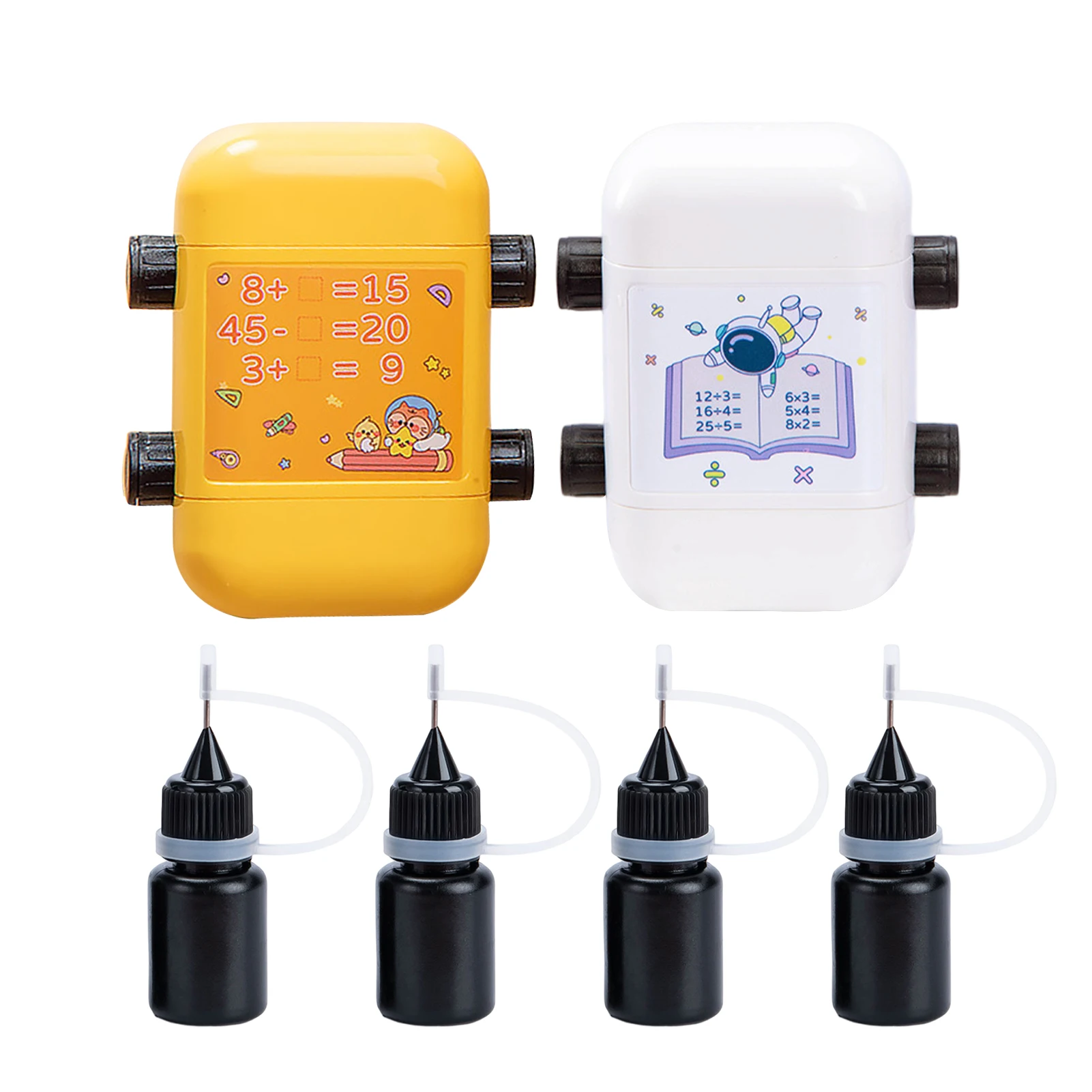 

2 шт., Детский развивающий пластиковый ролик с чернилами