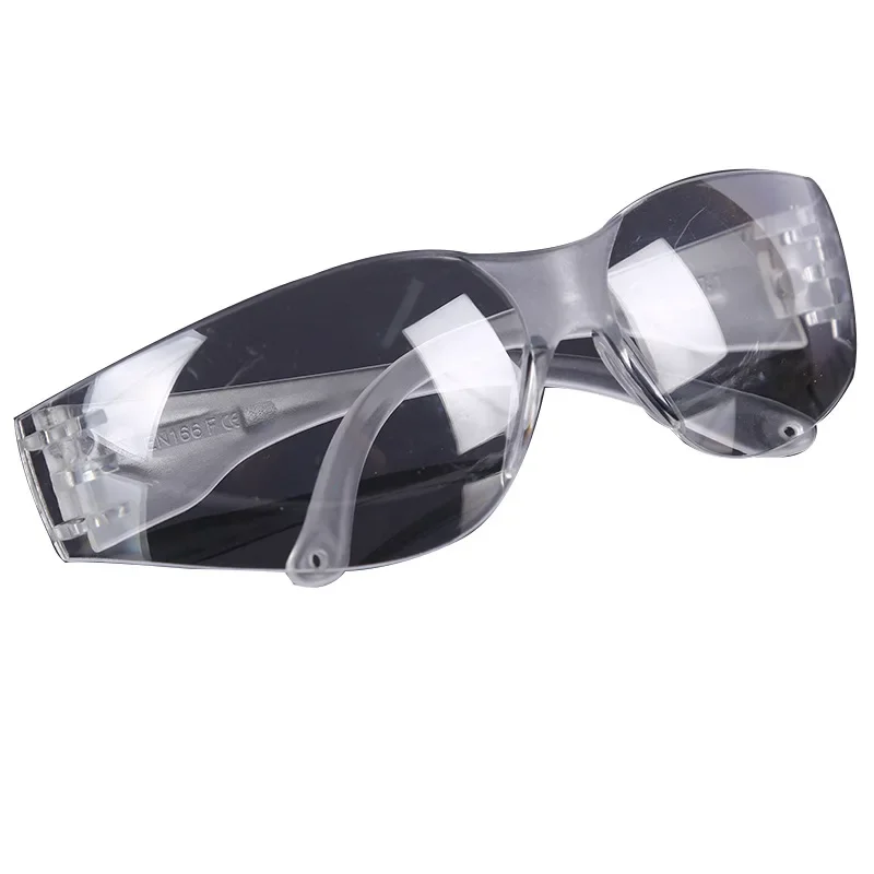 Защитные очки ветрозащитные и пылезащитные лазерные прозрачные противоударные