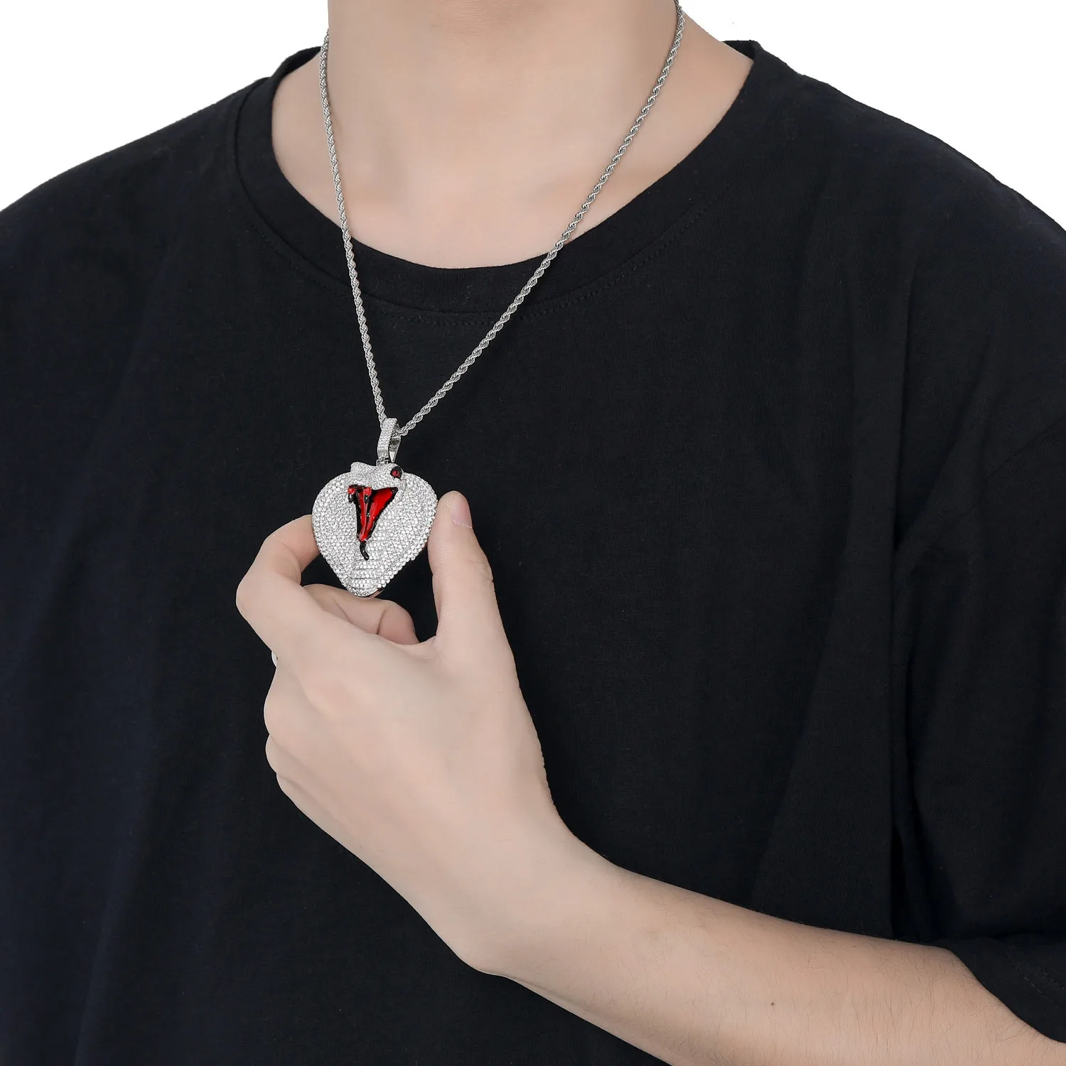 Властная король Кобра раньше для мужчин и женщин хип-хоп Сверкающее полное