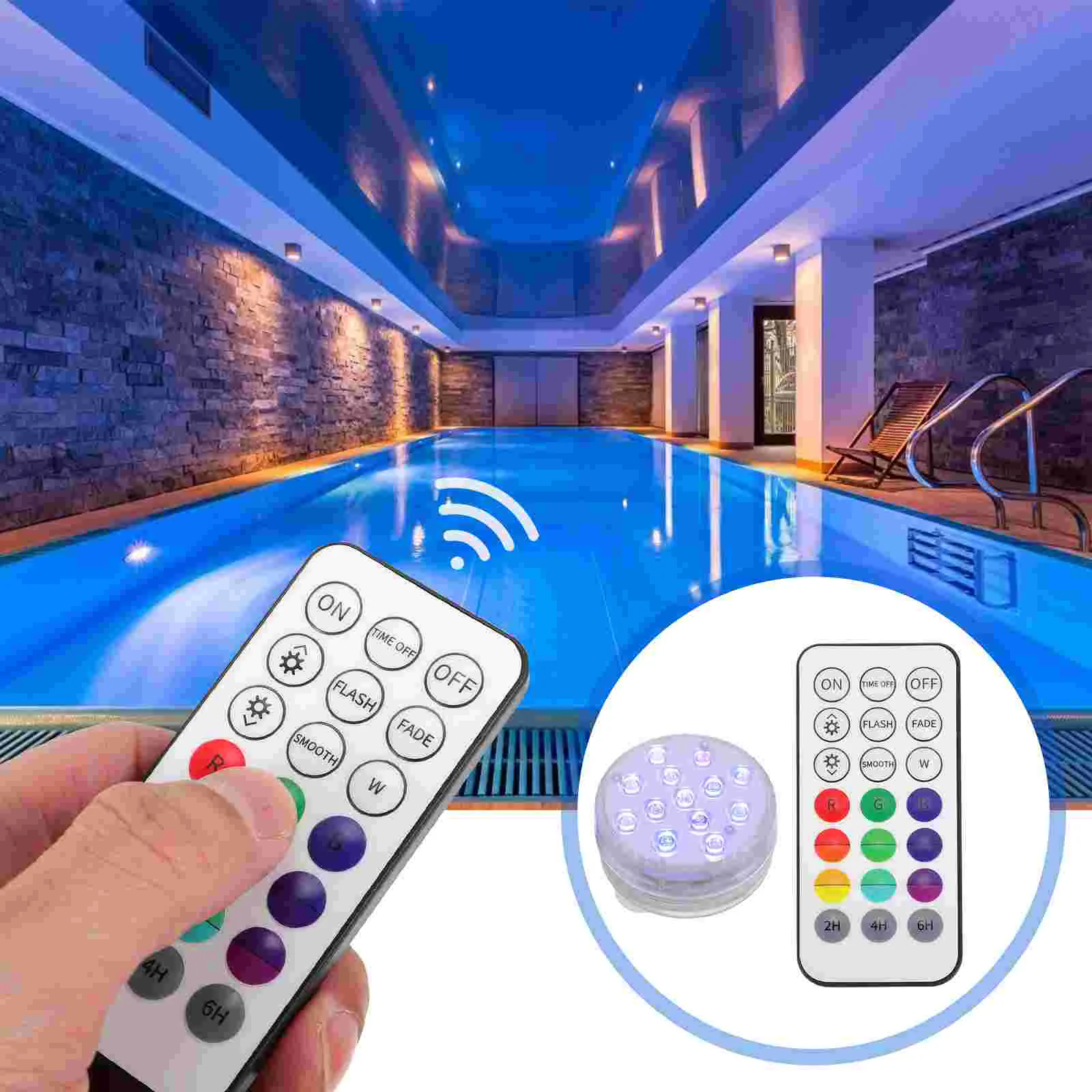 

Подводный Свадебный светильник для пруда, 1 комплект, освесветильник для бассейна, магнитный светильник для бассейна, менясветильник цвет s