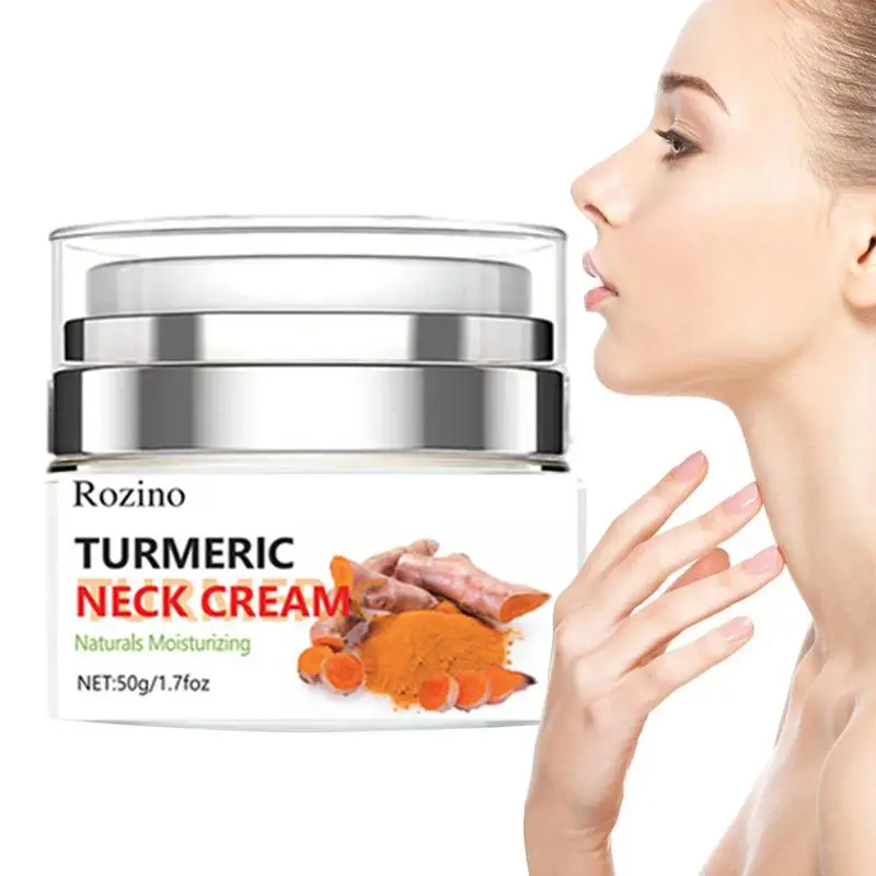 

Neck Firming Cream Turmeric Lifting Neck Cream Hydrating Cream for Lifting Sagging Skin Neck Moisturizer Double Chin Reducer