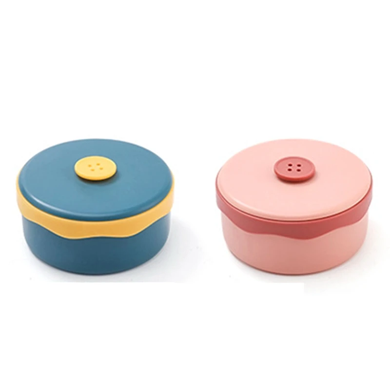 

Portable Sewing Box Set Household Multifunctional Sewing Bag Household Round Sewing Needle Button Storage Box