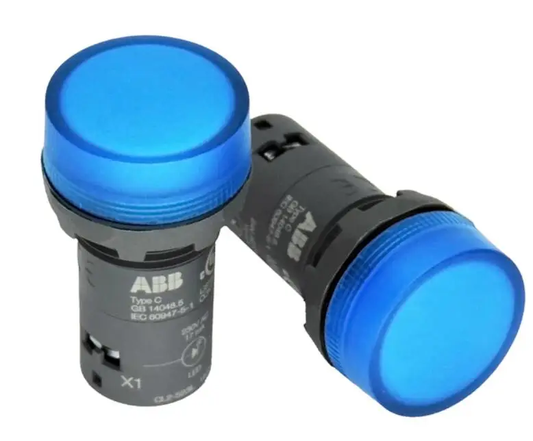 (2 шт.) Оригинальная лампочка с идентификатором 22 мм 24 В переменного тока