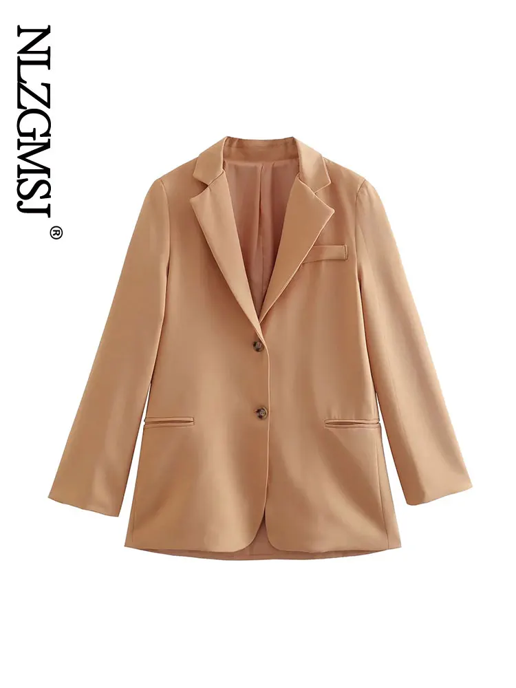 

Nlzgmsj Blazer Women 2022 Jackets For Women Coat Office Lady Khaki Casual Blazers Women Clothes Blazer Mujer 202205