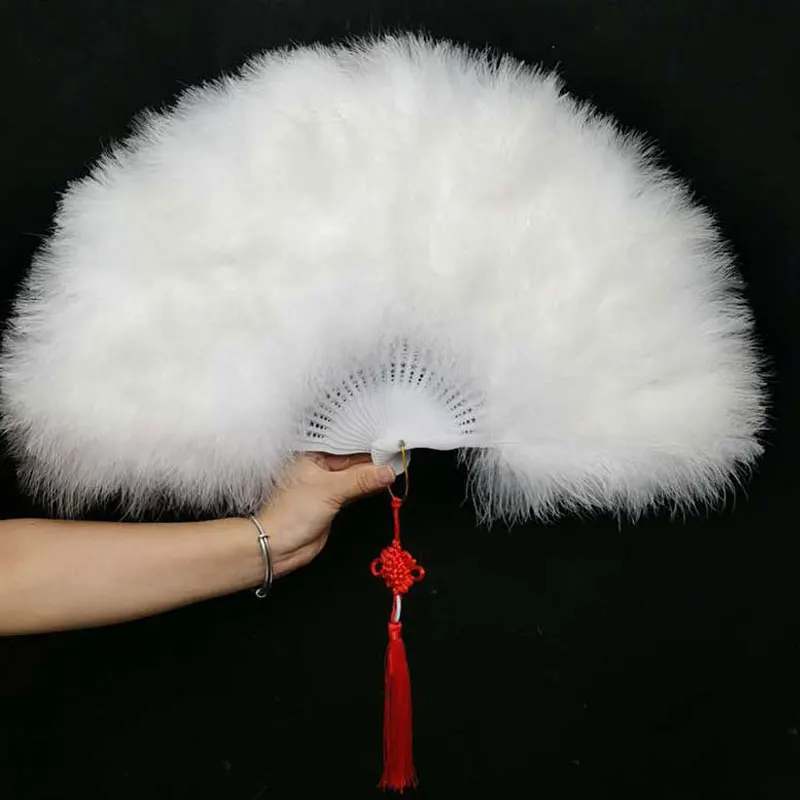 

Портативный вентилятор с перьями, подиумный веер в стиле ретро для танцев и свадеб, реквизит для выступлений в старинном стиле
