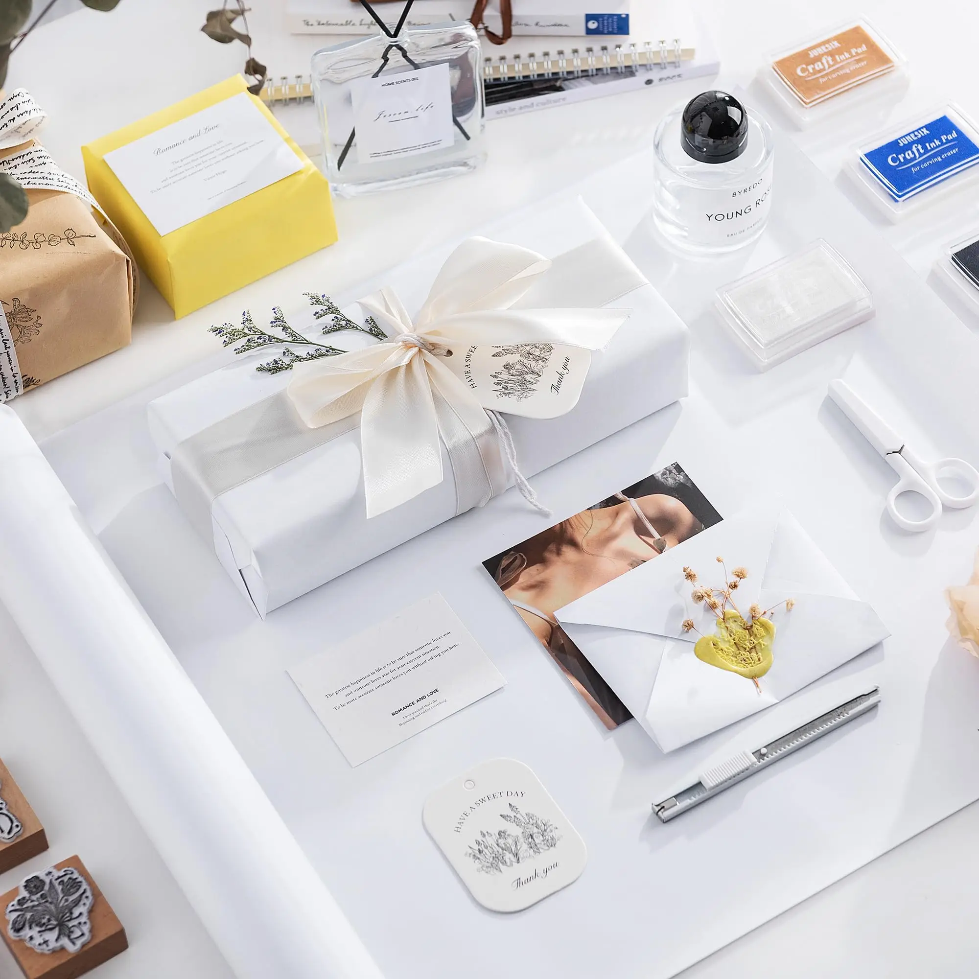 50 см белая крафт-бумага экологически чистая упаковочная бумага предотвращение