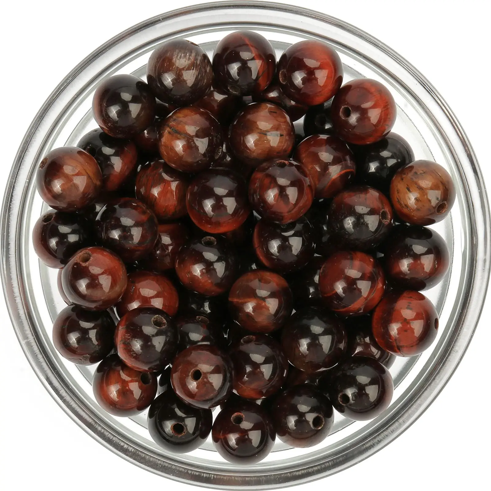 Бусины из натурального камня тигровый глаз 4/6/8/10 мм