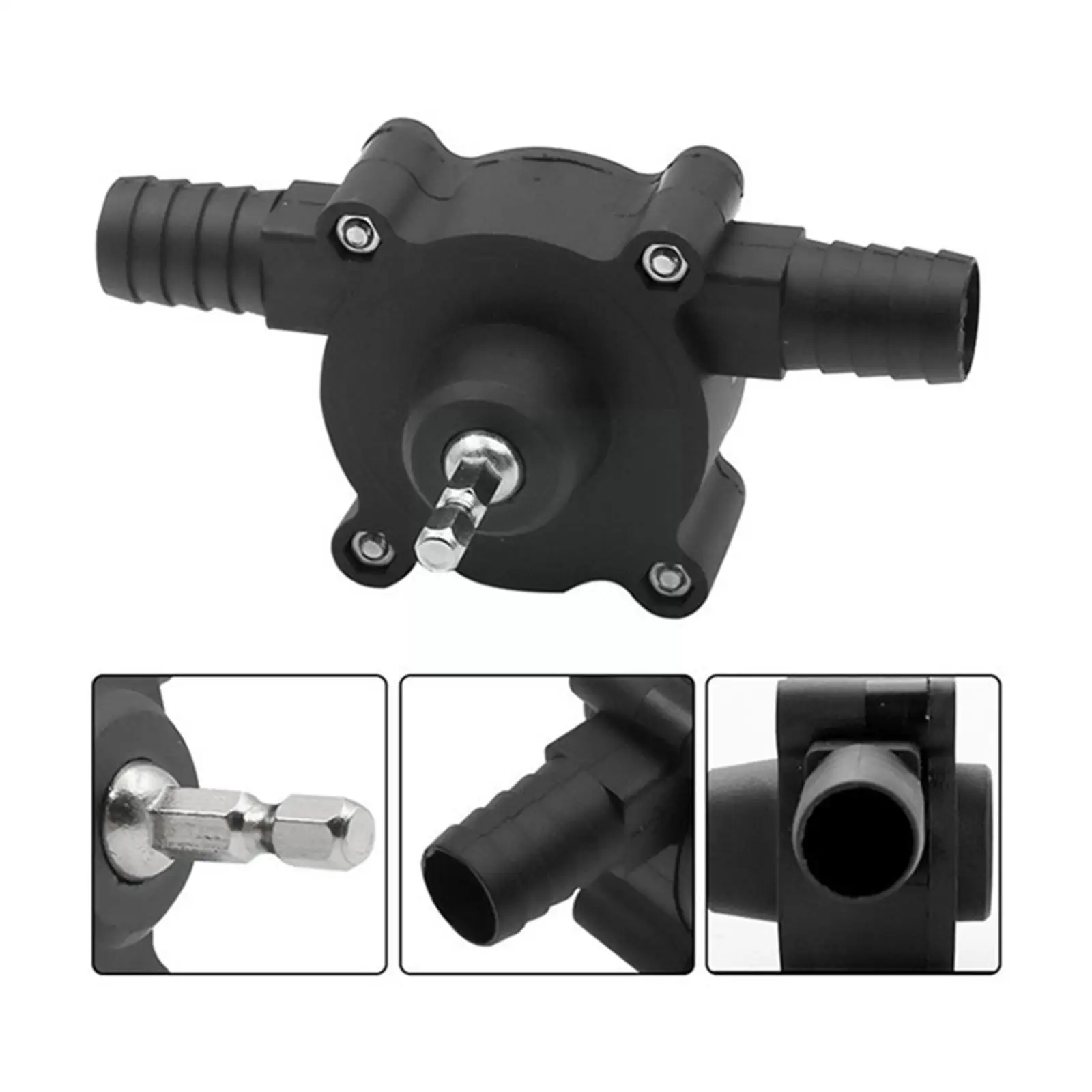 

Portable Household Electric Drill Pump Mini Self-priming Water Pumps Hand Pump Liquid Drill Electric Transfer I1e8