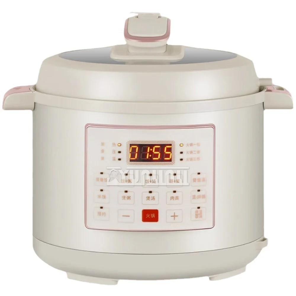 Умная скороварка на 5 л бытовая электрическая многофункциональная рисоварка