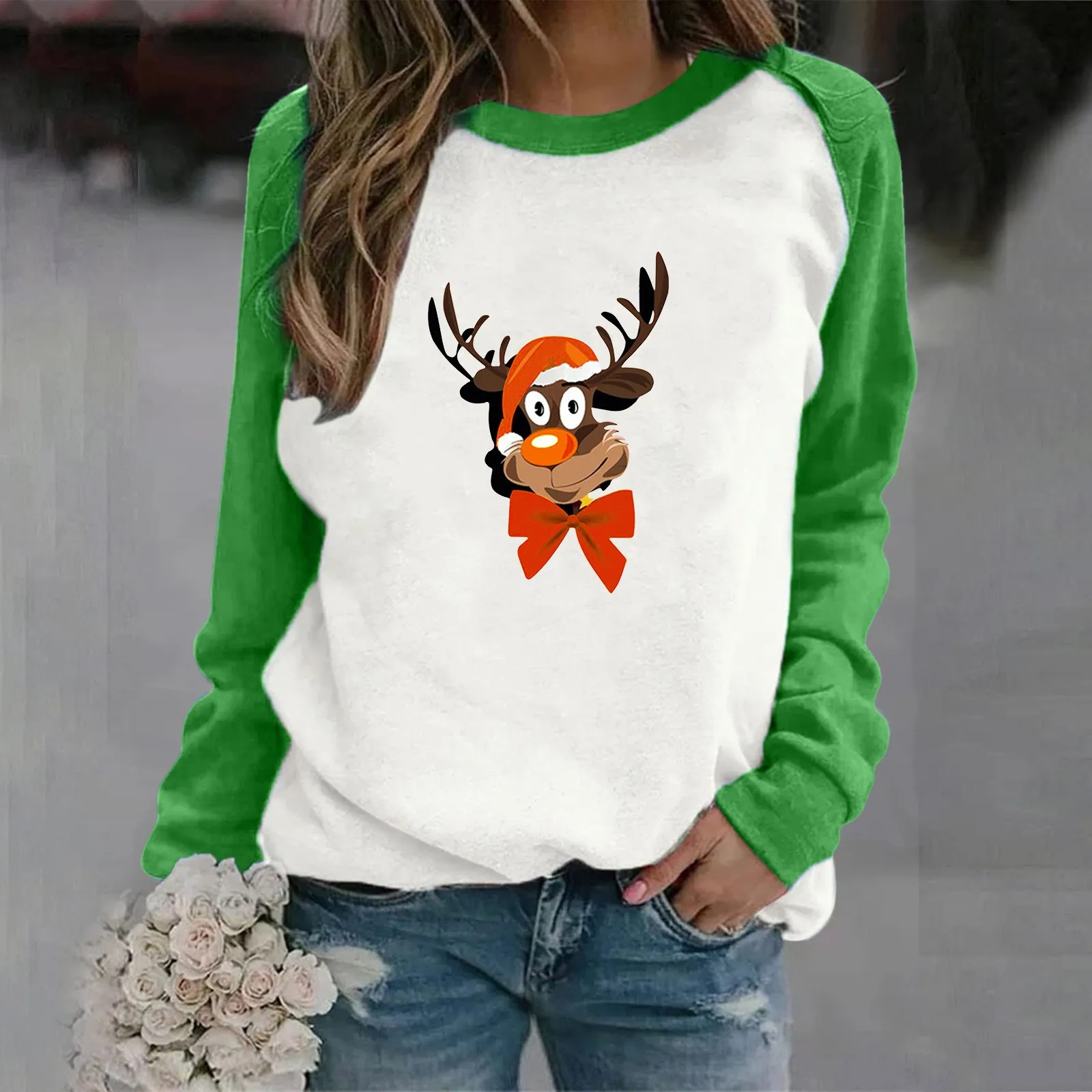 

Коралловый Укороченный кардиган, Женский флисовый пуловер с длинным рукавом и принтом h, контрастный свитер, топ, состаренные худи