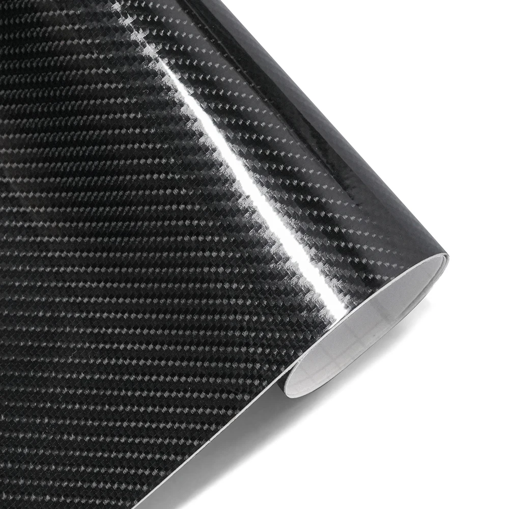 Премиум Глянцевое 5D углеродное волокно DIY Автомобильная пленка для всего тела