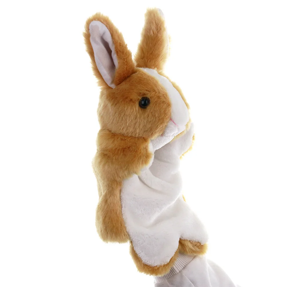 

Bunny Rabbit Soft Telling Puppet Cosplay Hand Kids Puppets Parent-child
