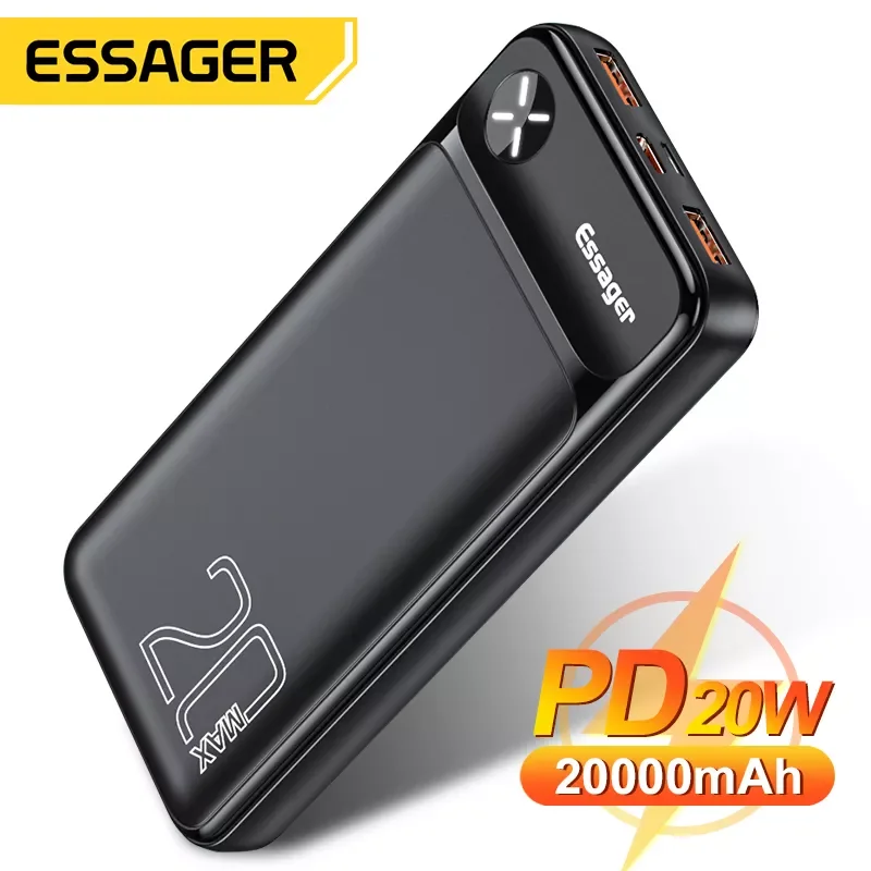 

2023New Power Bank 20000mAh External Battery Pack 20000 mAh Powerbank PD 20W Fast Charging Portable Charger For iPhone Poverbank