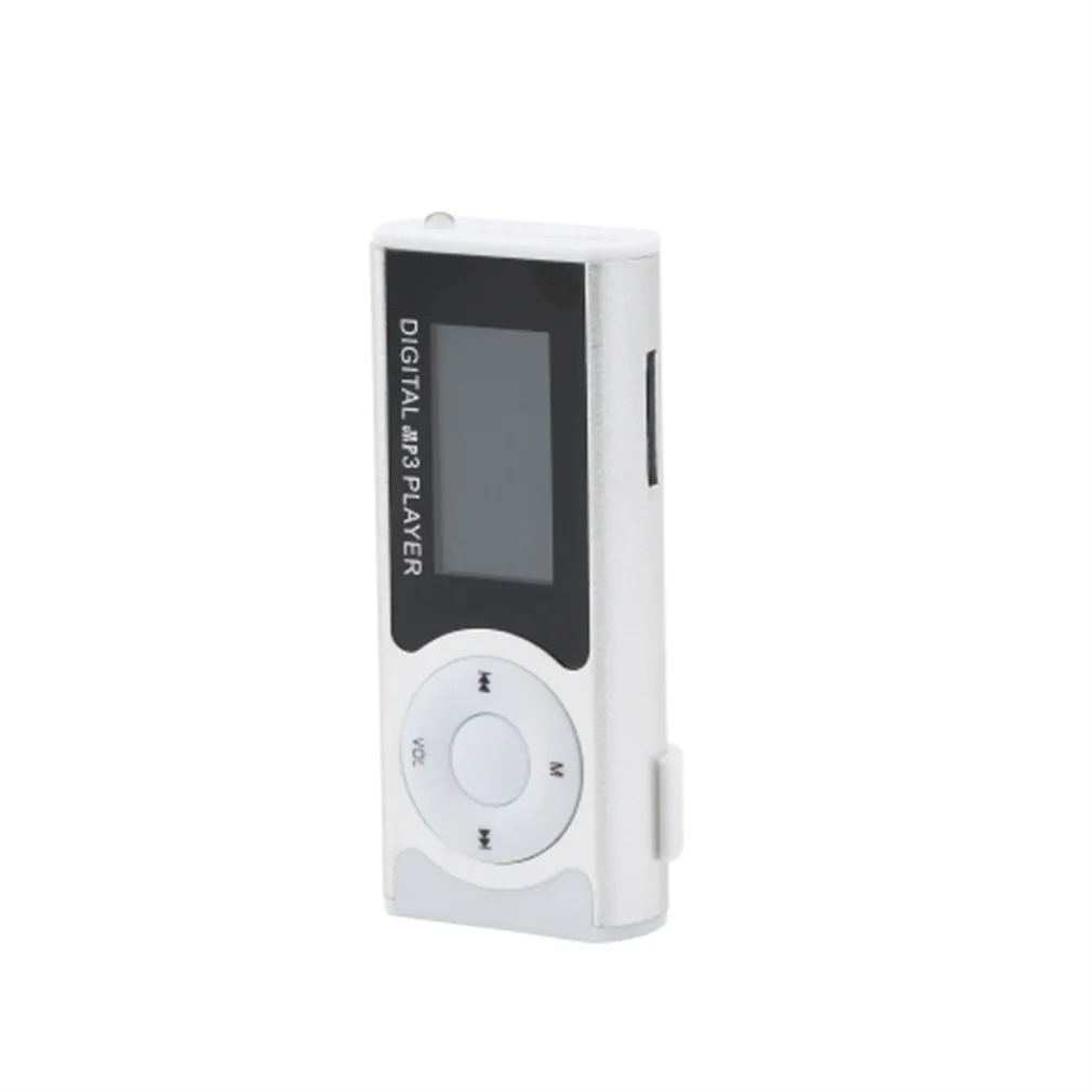 Mini USB Metal Clip MP3 Player LCD Screen Support 16GB Micro SD TF Card Slot Digital mp3 music player Durable images - 6