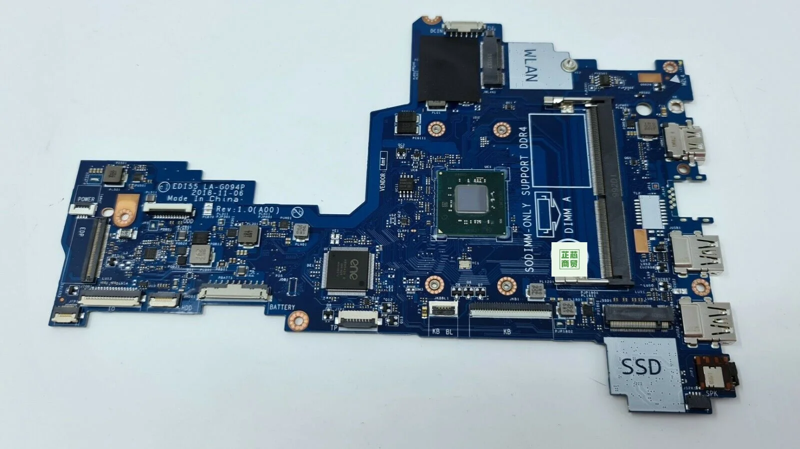 

FOR Dell Inspiron 3482 Motherboard Pentium N5000 K0WRH 0K0WRH