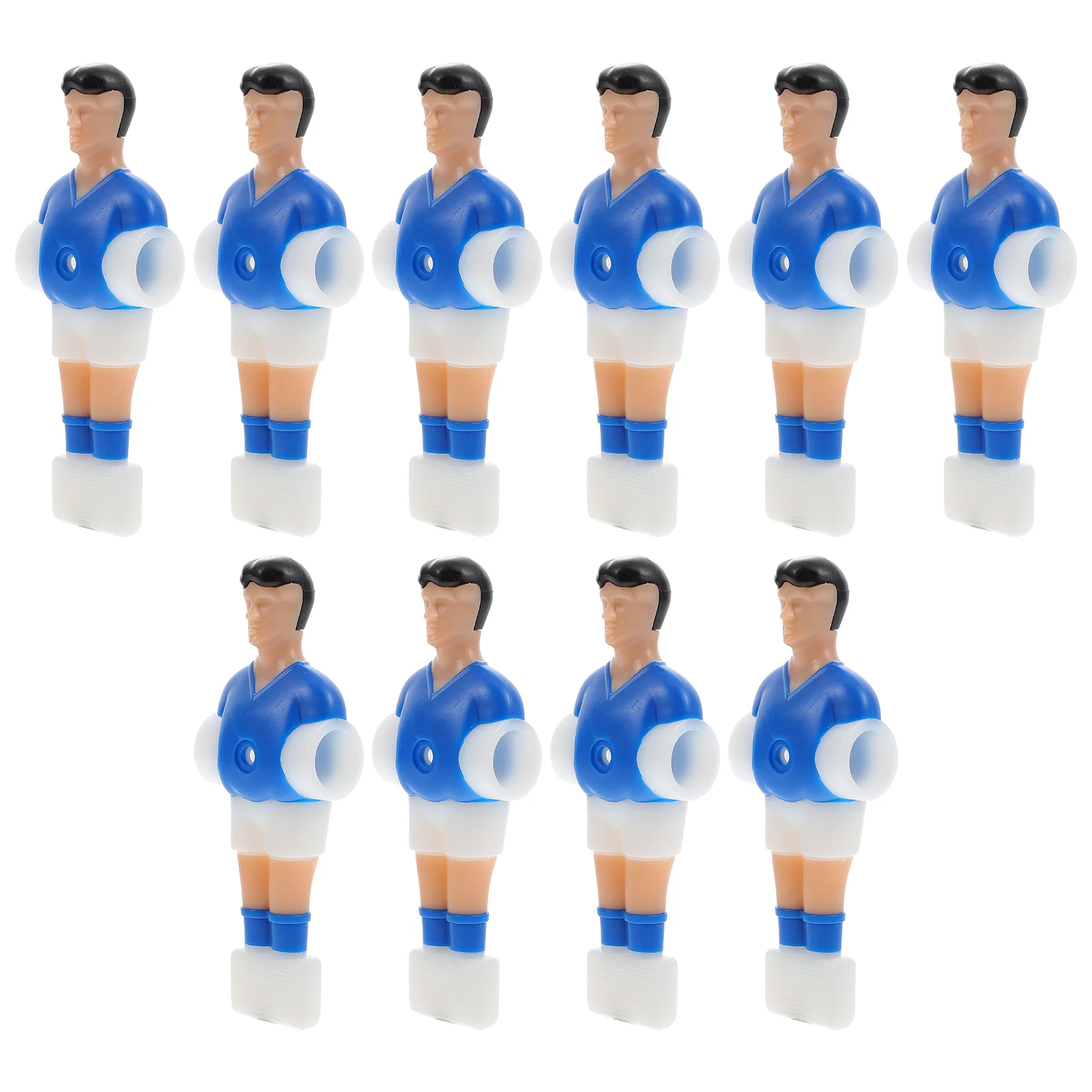 

10 Pcs Mens Toys Football Machine Creative Table Boys Statue Soccer Figurines Foosball Players Dummy Plastic Child