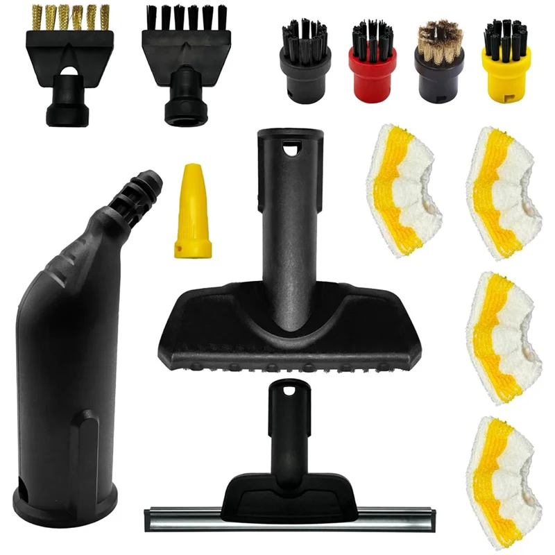 

A50Q-для Karcher SC1 SC2 SC3 SC4 SC5 инструменты для пароочистителя, сменные паровые круглые щетки, насадка, набор салфеток из микрофибры