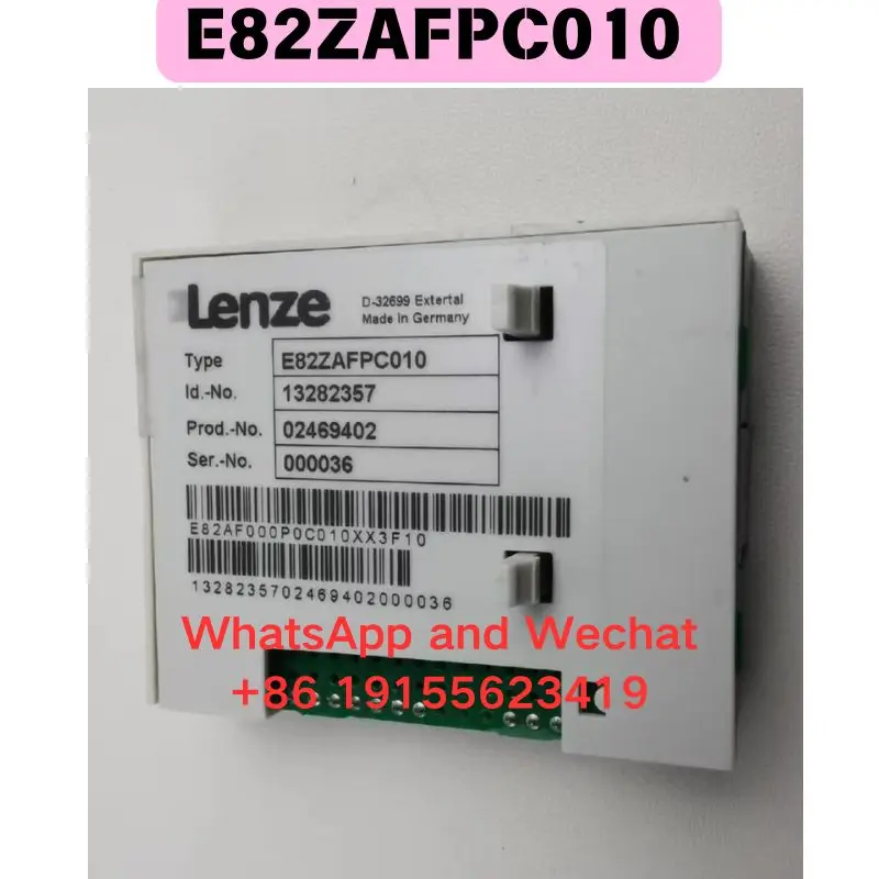 Б/у E82ZAFPC010 Модуль платы ввода-вывода инвертора Luntz Функциональный тест ОК Быстрая