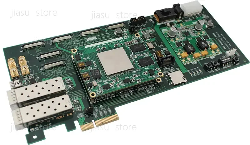 Фото Высокоскоростная основная плата Kintex-7, плата для разработки, XC7K325T, SATA, PCIe, сетевое подключение 10G Ethernet. №1