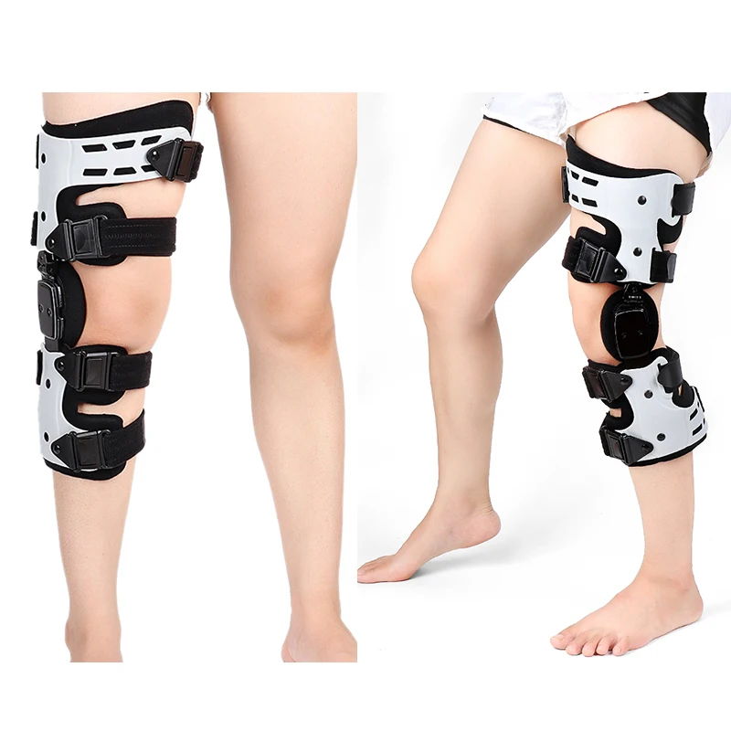 

Hot OA Knee Brace For Arthritis Ligament Medial Hinged Knee Support Osteoarthritis Knee Joint Pain Sports Unloading