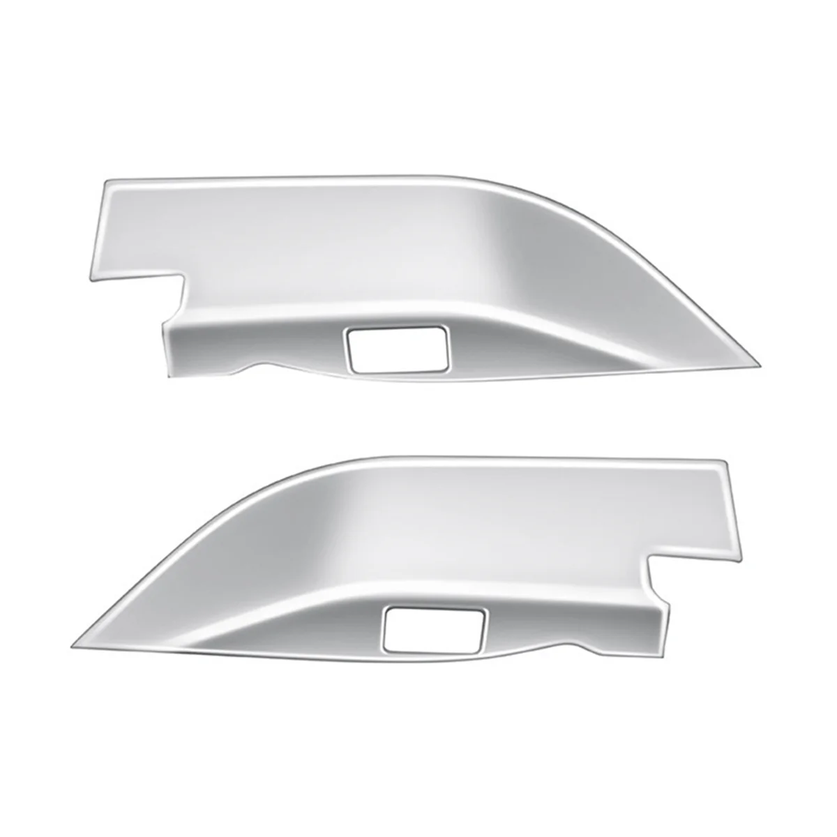 

Matt Silver Middle Door Armrest Window Lift Switch Cover
