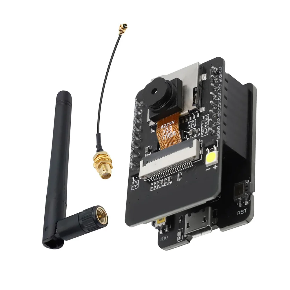 Versatile WIFI BT Development Board OV-2640 Camera Module For ESP32 CAM With Dual-Core Equipped USB Downloader |