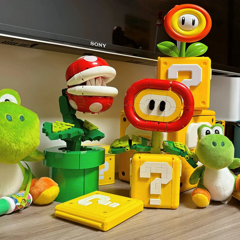 Новинка 2024 Модель Растения MOC Chomper Совместимая С Маленькими Строительными