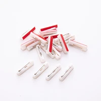 50pcs 22mm 31mm 36mm white safety pin bar with adhesive brooch back making badge wedding brooch diy findings accessories