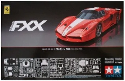 

TAMIYA 1:24 For Ferrari FXX 24292 Box Crease Assembled Vehicle Model Limited Out of Print Static Assembly Model Kit Toys