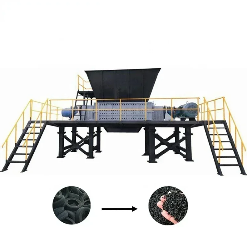 Фабричные продажи Beston машина для переработки шин резки и дробления в резиновые