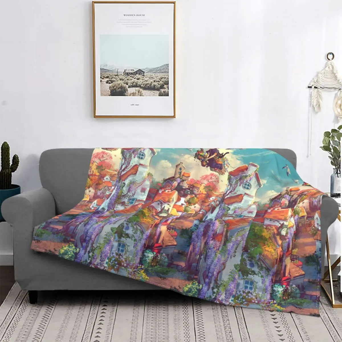 Velvet Summer Kiki's-delivery-service Breathable Ultra-soft Throw Blankets For Sofa Outdoor Plush Thin Quilt