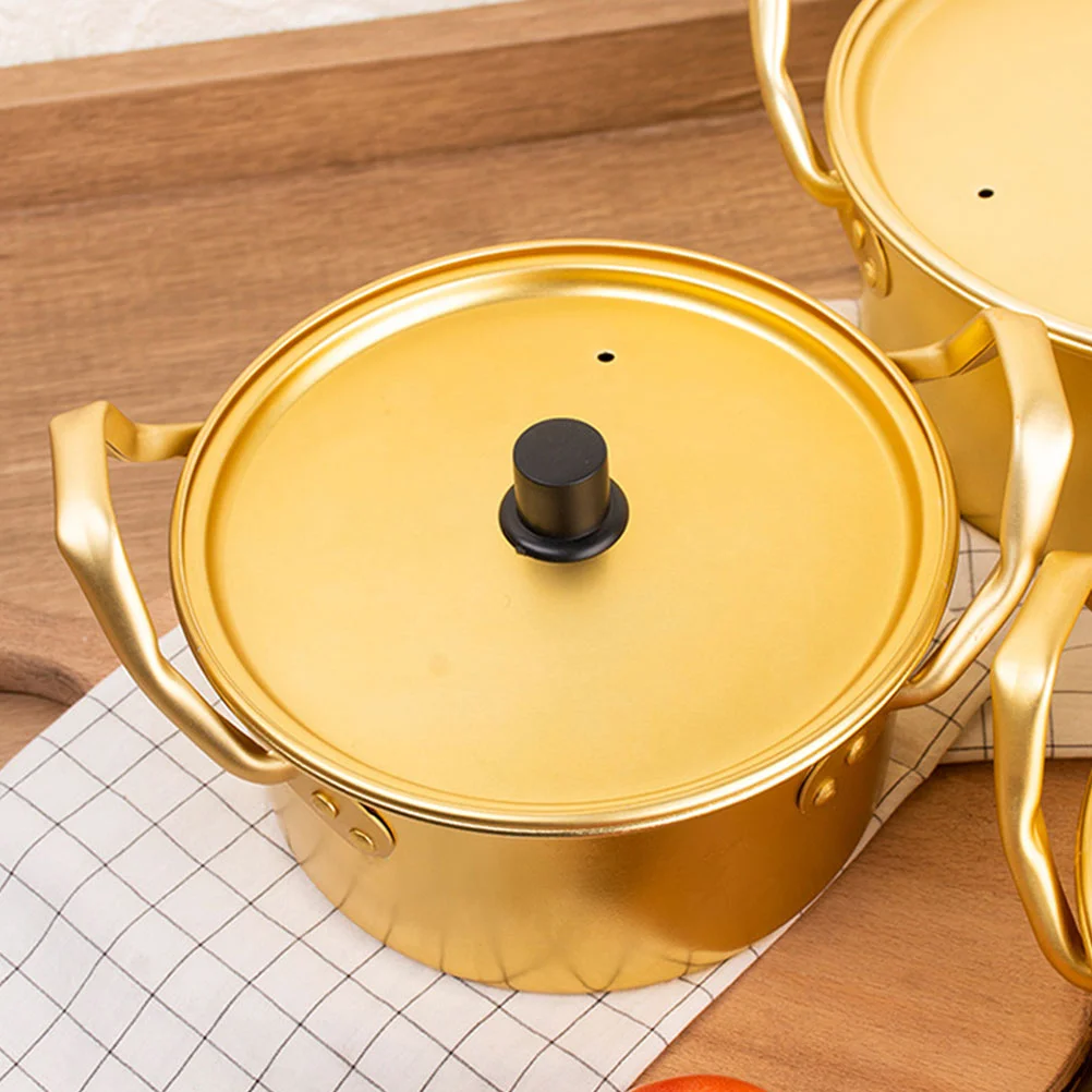 Корейский кастрюля для рамен лапша контейнер тушения молока кастрюли