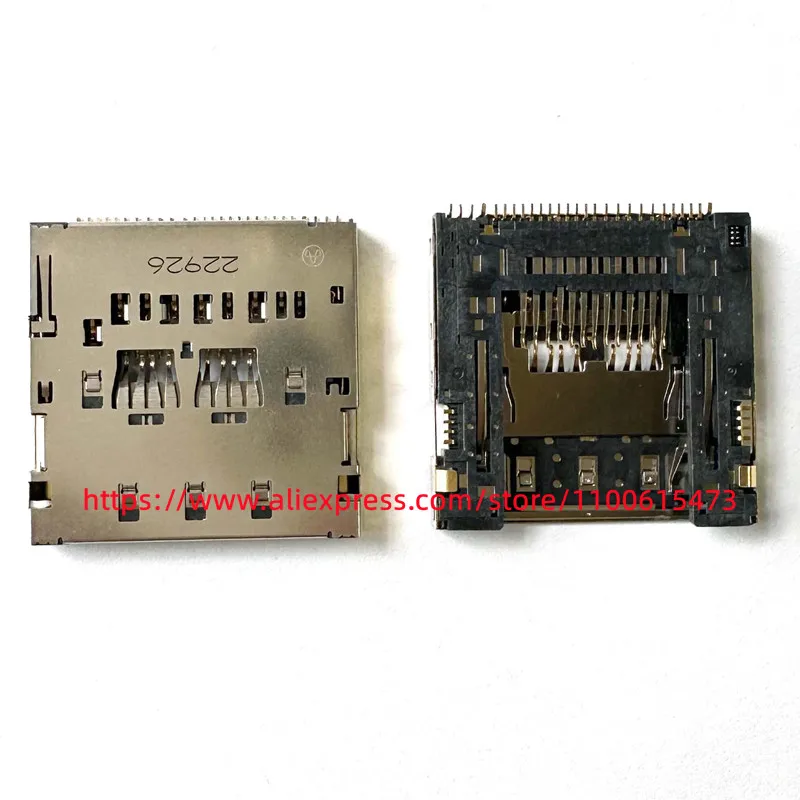 

NEW A7IV A7M4 A74 A7S3 SD Memory Card Reader Connector Slot Holder For Sony ILCE-7M4 ILCE7M4 A7 4 IV M4 Camera Repair Spare Part