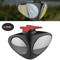 2 side universal car blind spot convex mirror 360%c2%b0 adjustable rear view parking mirror hd car accessories