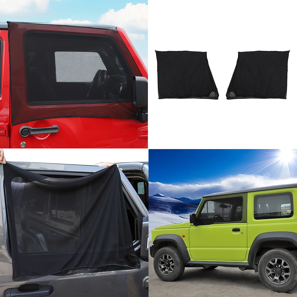 Солнцезащитный Козырек Из Нейлоновой Сетки Для Jeep Wrangler TJ JK JL Gladiator JT BJ40 Dodge Nitro Charge