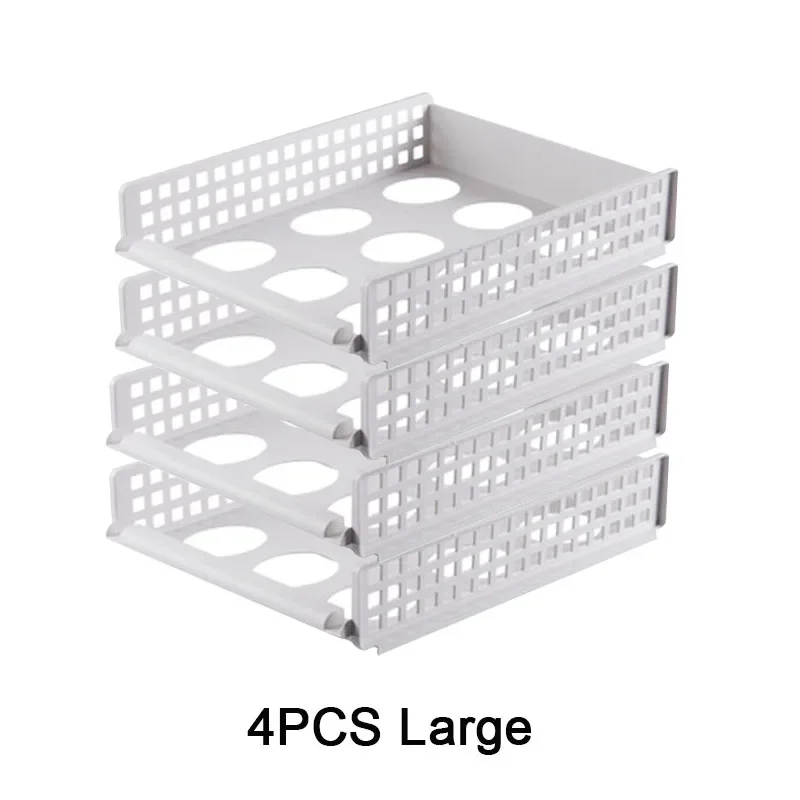 Пластиковые полки для хранения одежды