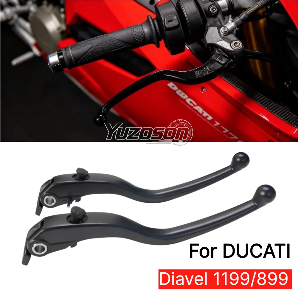 Фото Рычаг тормоза и сцепления для DUCATI Diavel 1199 2011-2014, DIAVEL 899 2014-2015, рычаг переключения передач, аксессуары для мотоциклов №1