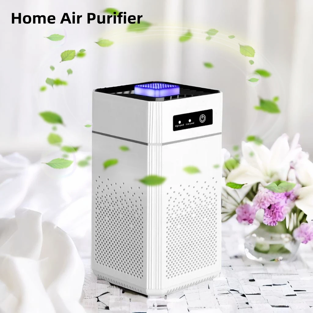 

Negative Ions Car Air Purifier for Home Mute Nano Filtration Formaldehyde Purification Intelligent Secondhand Smoke Air Ozonizer