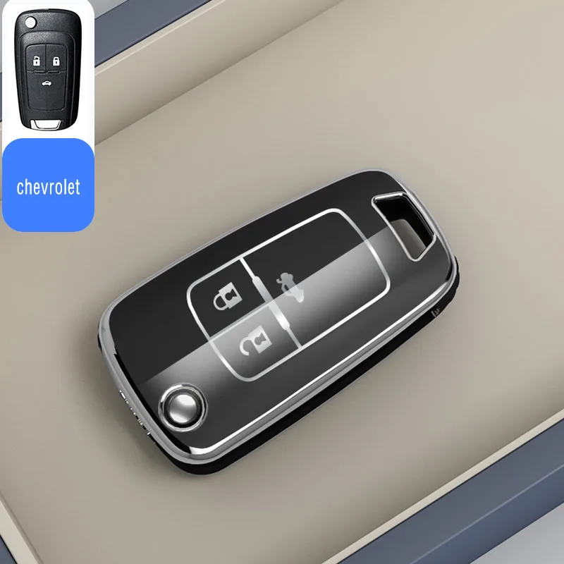 

Чехол для автомобильного ключа из ТПУ для Chevrolet Cruze Aveo Trax Sail Opel Vauxhall Astra J Corsa Insignia Mokka