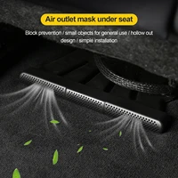 car seat bottom ac air duct vent anti blocking protective cover kit for vw volkswagen id 4 id4 id6 2021 2022 plastic accessories