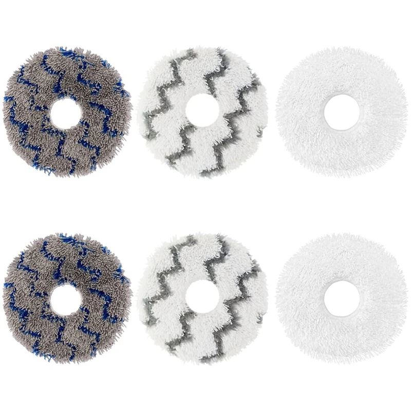 

Mop Cloth Pads Replacement Spare Parts For Ecovacs X1omni/X1turbo Vacuum Cleaner