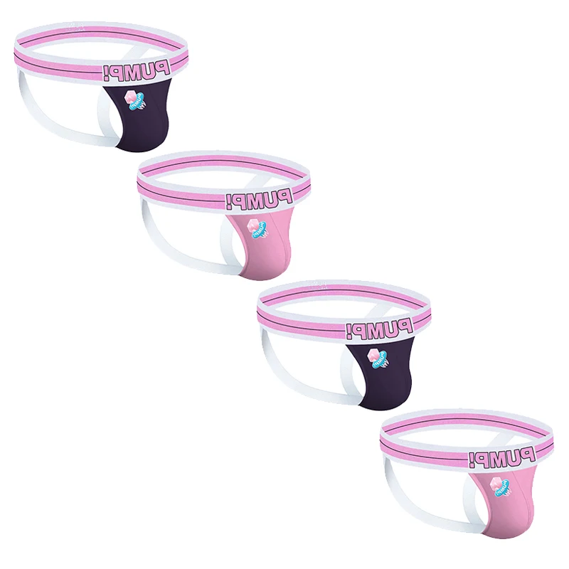 4 шт. мужские Трусы-стринги из хлопка |