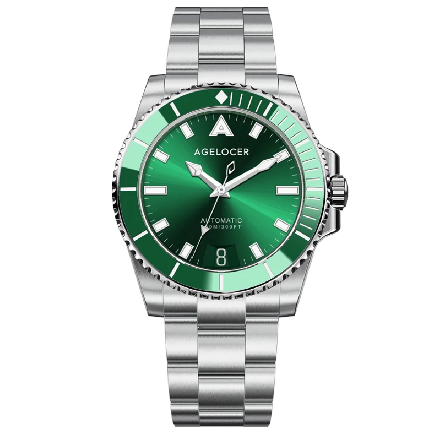 

AGELOCER Water Ghost Sports Men Watch Luxury Male Automatic Watches Sapphire Glass 100m Waterproof Diving Mechanical Watch