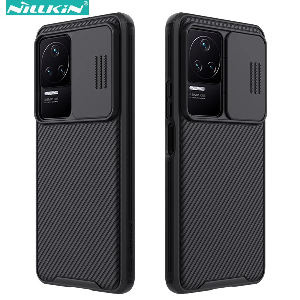 

Чехол Nillkin CamShield Pro для Xiaomi Redmi K50 Pro / K50, с защитным покрытием для скользящей камеры, Жесткий Чехол из поликарбоната и ТПУ
