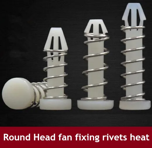 Пластиковые гвозди для крепления вентиляторов DEBROGLIE 100 шт.