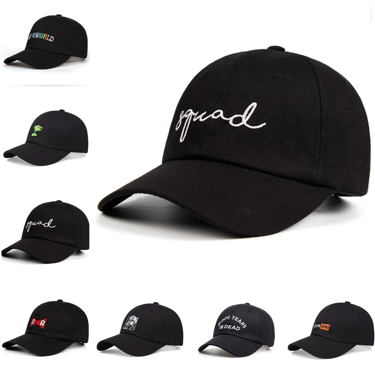 

Бейсболка с мультяшным анимационным принтом для мужчин и женщин, хлопок, сетчатая Кепка в стиле хип-хоп, для отца, летняя