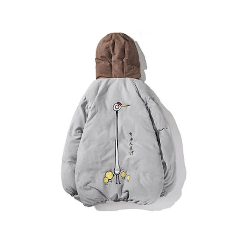 Women Short Loose Korean Cotton-padded Coats 2021 Winter Lovers Plus Velvet Clothes Harajuku Bread Jacket Female Kawaii Overcoat